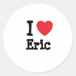 I love Eric heart custom personalised Sticker