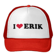 I LOVE ERIK MESH HAT