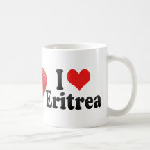 I Love Eritrea Coffee Mug