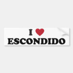 I Love Escondido California Bumper Stickers