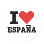 I love España - Spain stickers