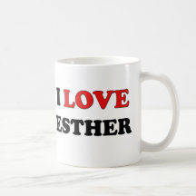 I Love Esther Mugs