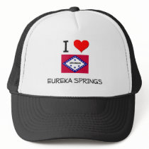 I Love EUREKA SPRINGS Arkansas Hats