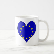 I Love Europa Mugs