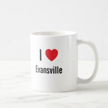 I love Evansville Mug