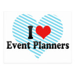 I Love Event Planners Postcards