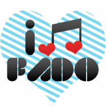 I Love Fado Acrylic Cut Outs