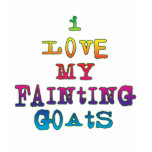 I Love Fainting Goats t-shirts