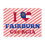 I Love Fairburn, Georgia postcards