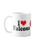 I Love Falcons mugs