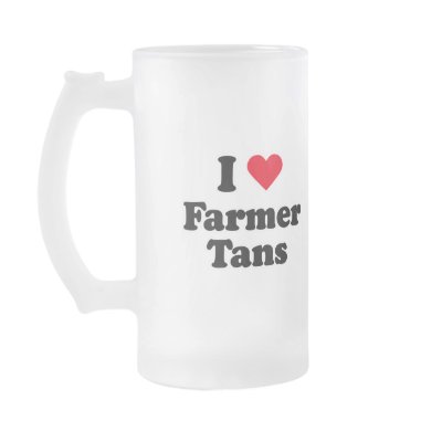 I love farmer tans coffee mugs by Shirtuosity