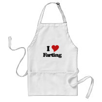I Love Farting Apron