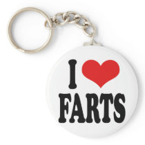 I Love Farts Key Chains