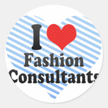 I Love Fashion Consultants Stickers