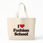 I Love Fashion School! bags
