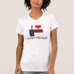 I Love Fayetteville North Carolina Tshirt