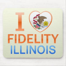 I Love Fidelity, IL Mousepad