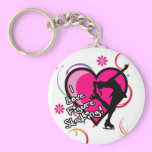I Love Figure Skating Key Chains keychains