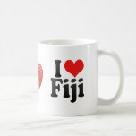 I Love Fiji Coffee Mugs