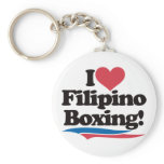 I Love Filipino Boxing keychains