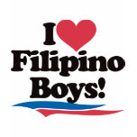 I Love Filipino Boys t-shirts