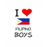 I Love Filipino Boys t-shirts