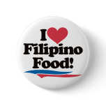 I Love Filipino Food buttons