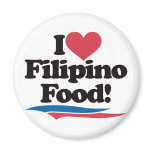 I Love Filipino Food magnets