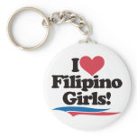 I Love Filipino Girls keychains