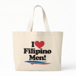 I Love Filipino Men bags