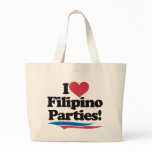 I Love Filipino Parties bags