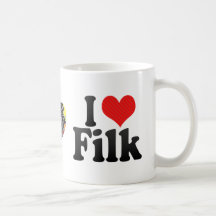 I Love Filk Mug