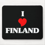 I Love Finland mousepads
