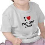 I love Fish And Chips heart T-Shirt