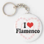 I Love Flamenco Keychain