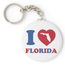 I Love Florida Key Chains