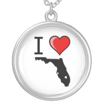 I Love Florida Necklace