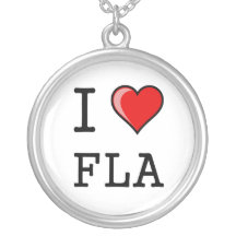 I Love Florida Necklace