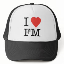 I Love FM hats