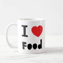 I love food coffee mug