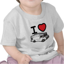 I Love Food Trucks! Tshirt