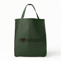 I Love Football Bags