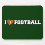 I Love Football mousepads