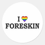 I Love Foreskin Sticker