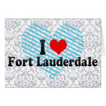 I Love Fort Lauderdale, United States Cards