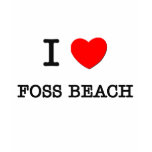 I Love Foss Beach New Hampshire t-shirts