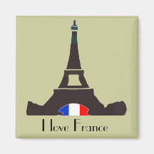 I love France Magnet
