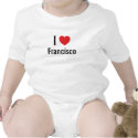 I love Francisco t-shirts