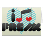 I Love Freak cards