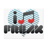 I Love Freak postcards